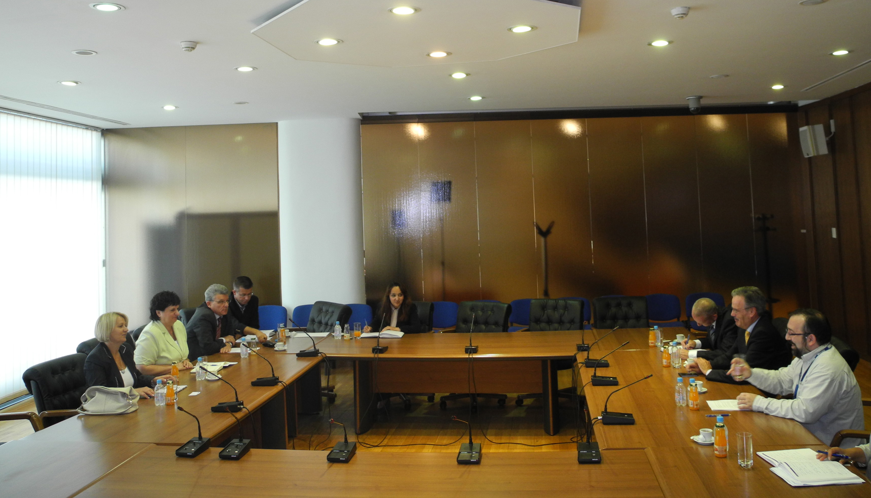 Članovi Kolegija Zajedničke komisije za odbranu i sigurnost BiH razgovarali sa direktorom Odjela za sigurnosnu saradnju Misije OSCE-a u BiH   
